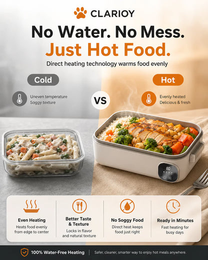 Portable Self-Heating Electric Lunch Box™