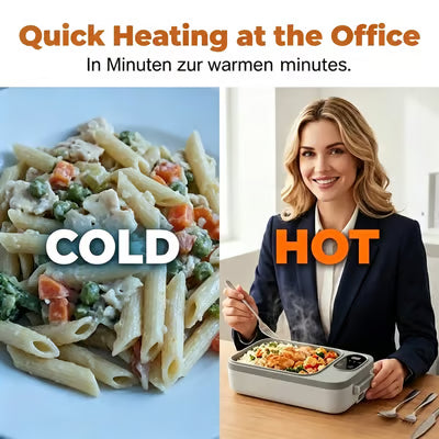 Portable Self-Heating Electric Lunch Box™
