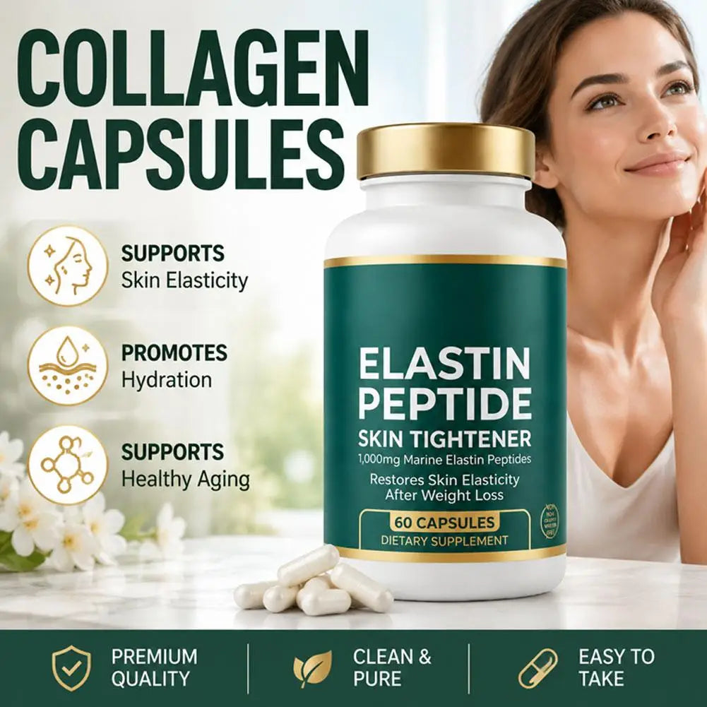 Marine Elastin Peptide Capsules 1000mg