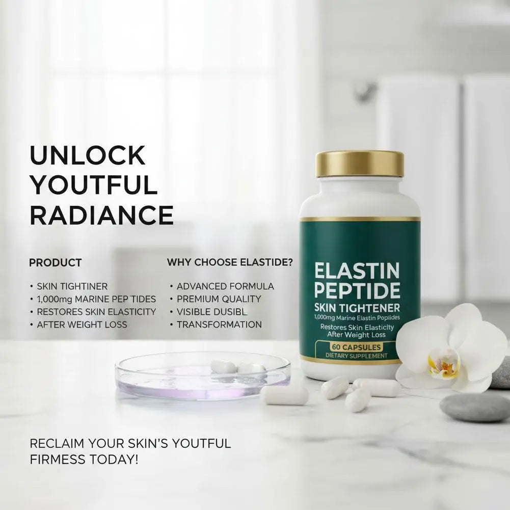 Marine Elastin Peptide Capsules 1000mg