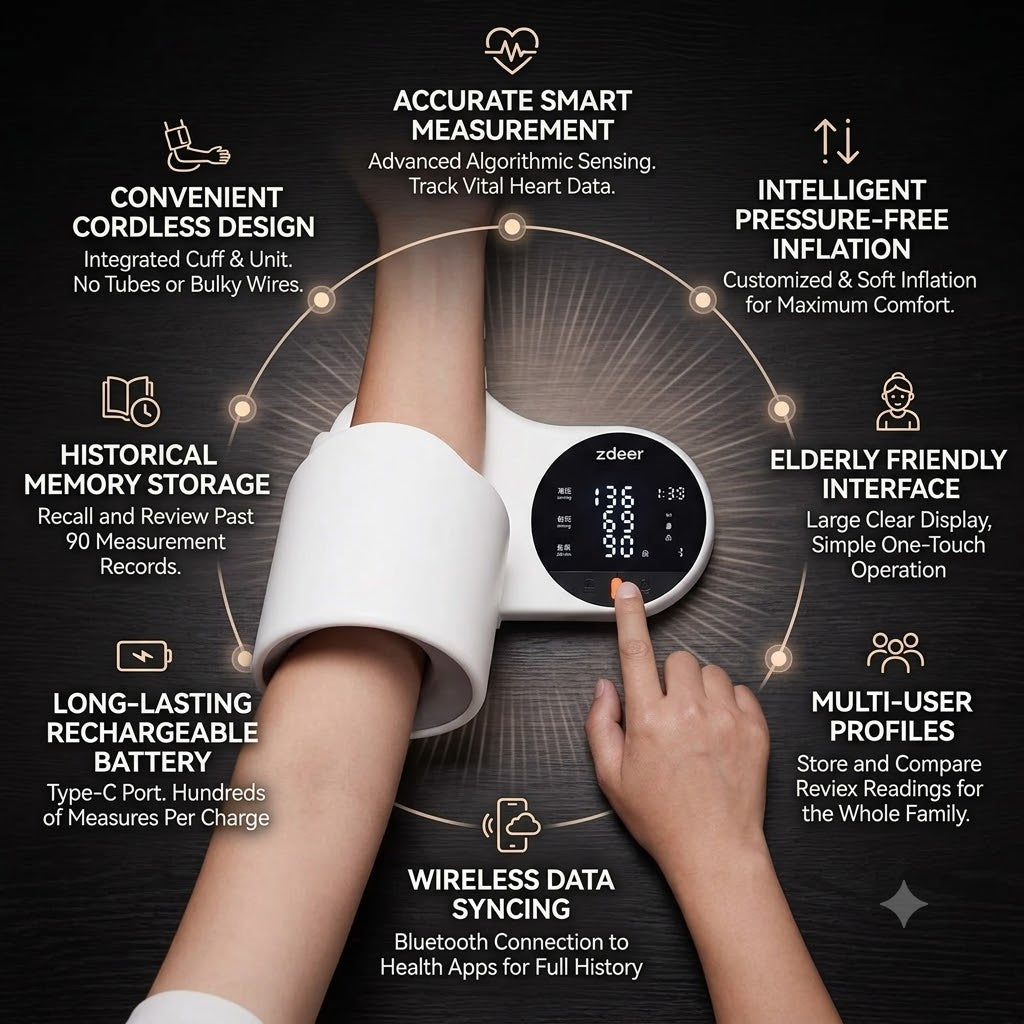 Velvora™ Smart BP Monitor