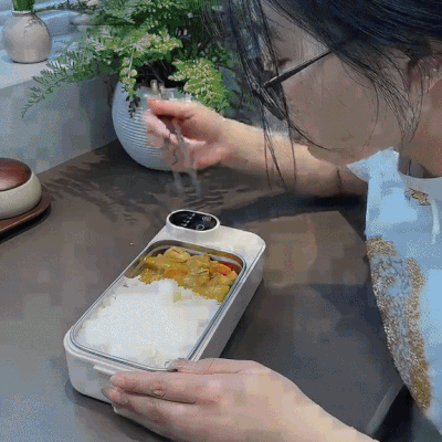 Portable Self-Heating Electric Lunch Box™
