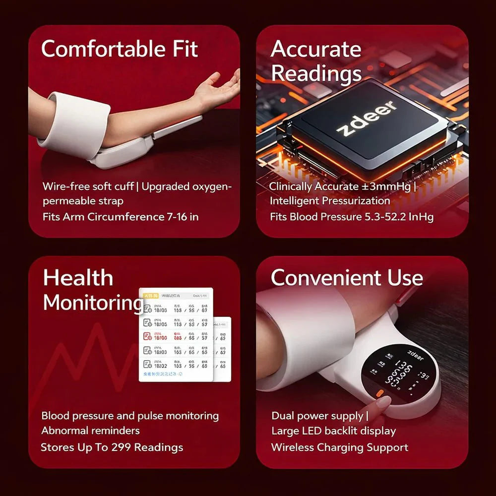 Velvora™ Smart BP Monitor